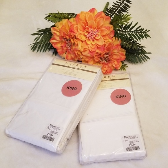 Lauren Ralph Lauren Other - HOST PICK Ralph Lauren king size pillow casesx2